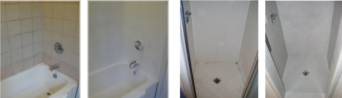 Tile Refinishing Before and Afters